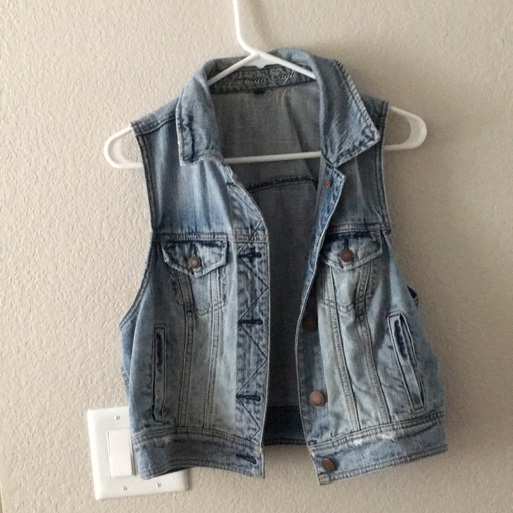 Denim vest
